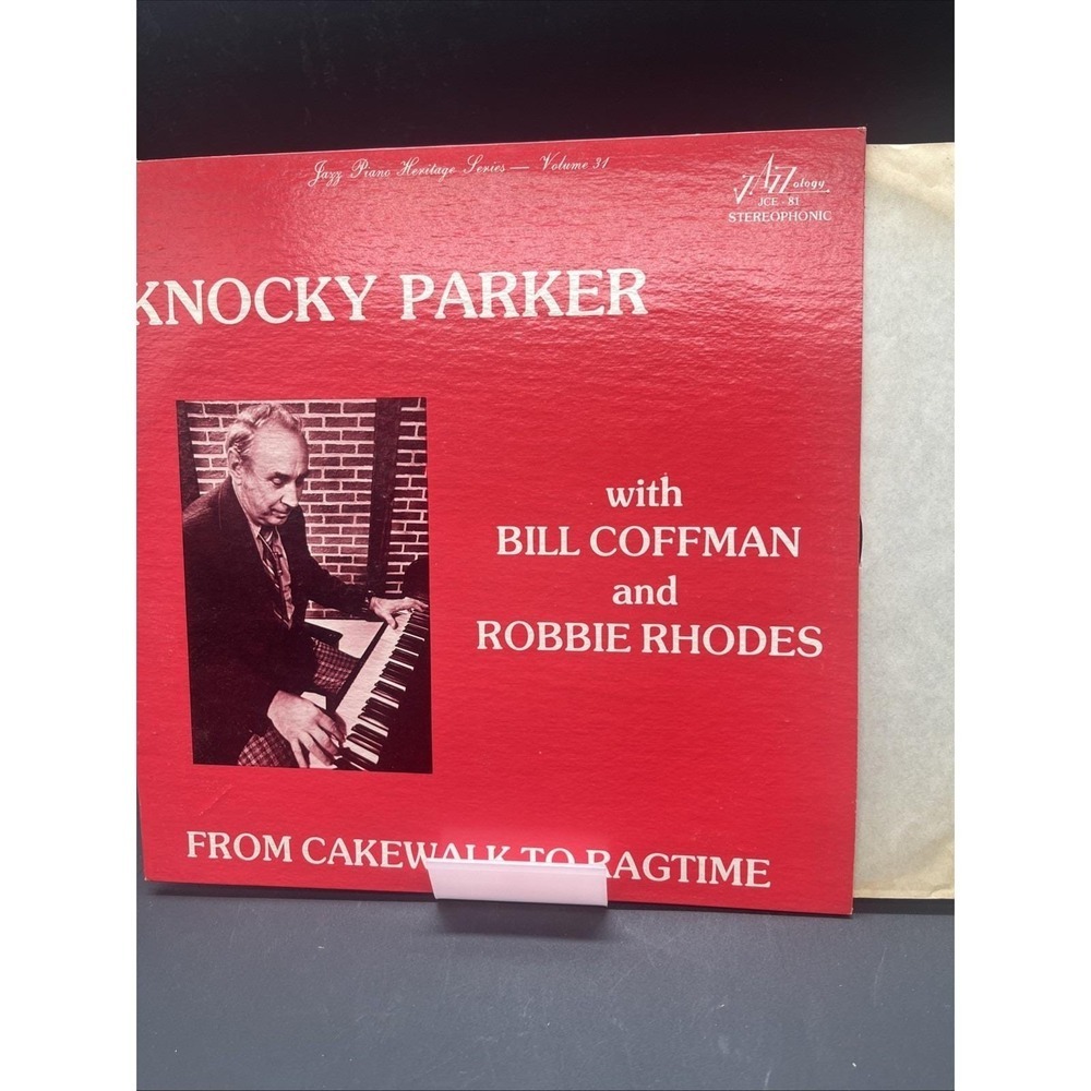 Knocky Parker From Cakewalk to Ragtime Vinyl LP Album JCE-81 Jazzology Record